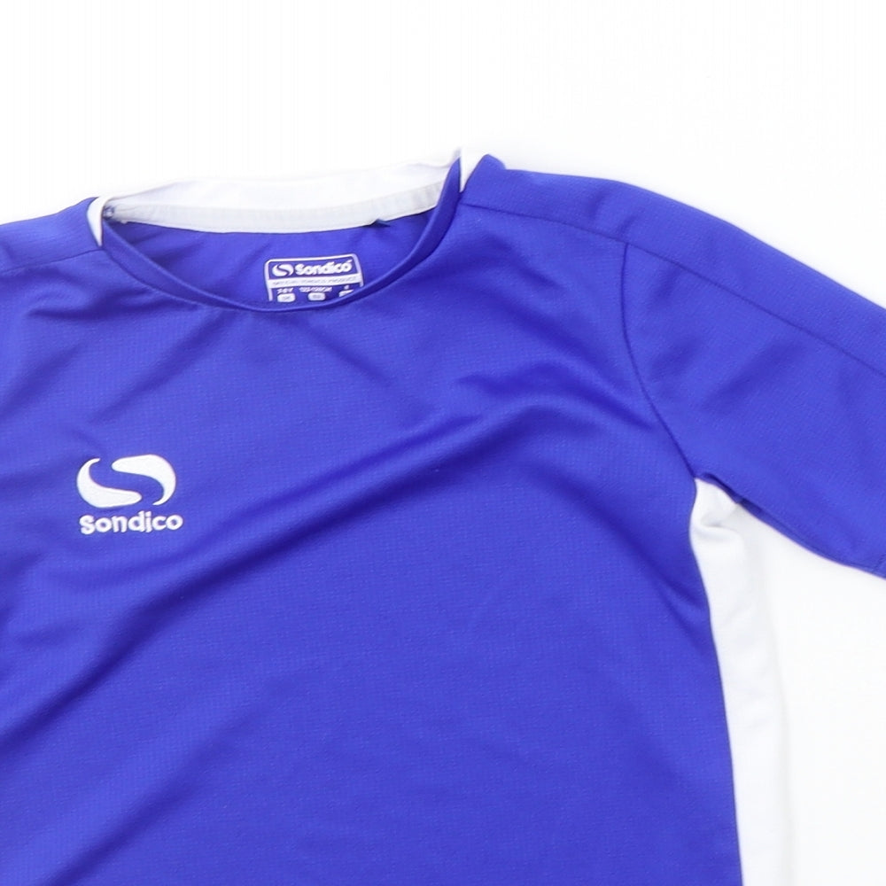 Sondico Boys Blue   Basic T-Shirt Size 7-8 Years