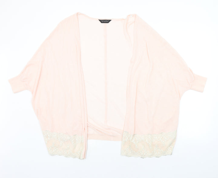 Dorothy Perkins Womens Pink   Cardigan Jumper Size 18  - no buttons