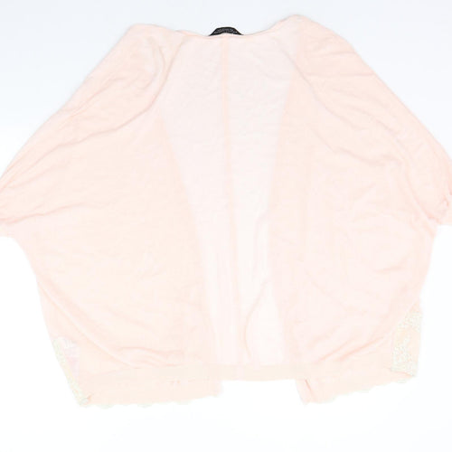 Dorothy Perkins Womens Pink   Cardigan Jumper Size 18  - no buttons