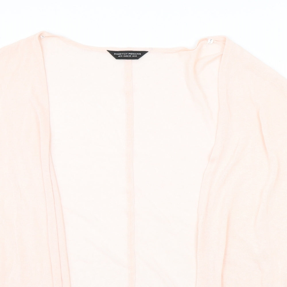 Dorothy Perkins Womens Pink   Cardigan Jumper Size 18  - no buttons