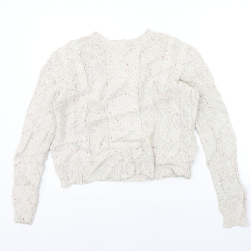 Cooperative Womens Beige   Pullover Jumper Size S