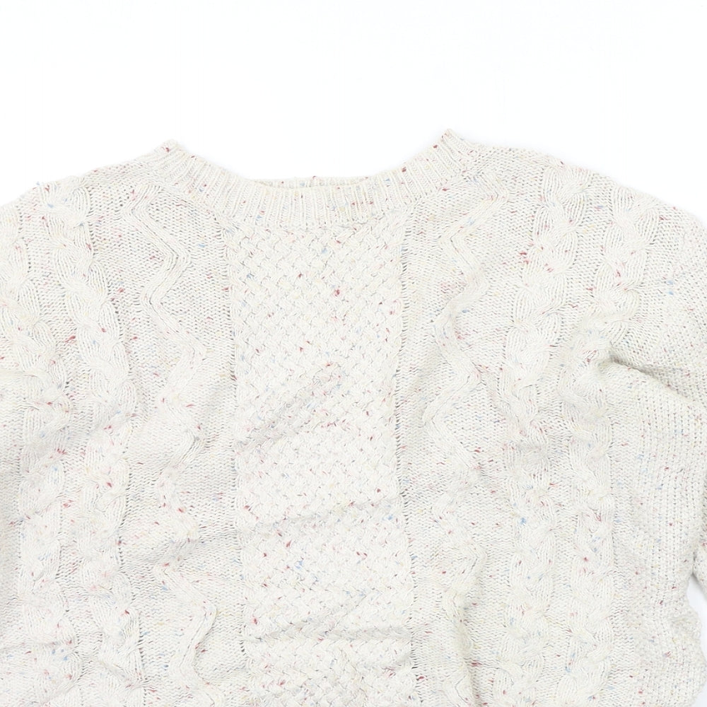 Cooperative Womens Beige   Pullover Jumper Size S