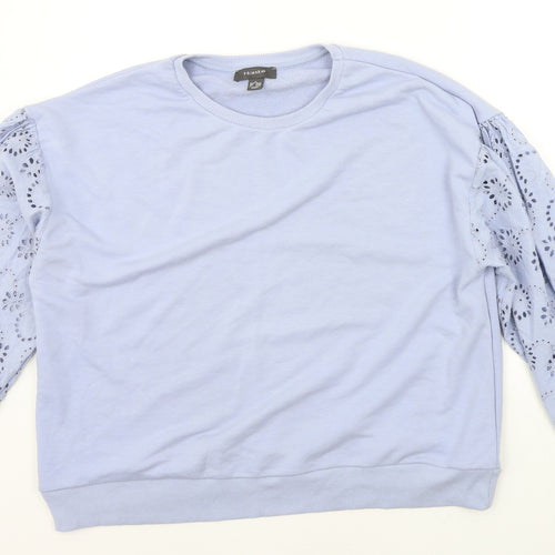 Primark Womens Blue   Pullover Jumper Size XL