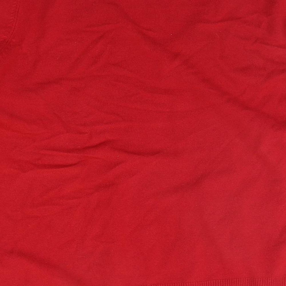 Marks and Spencer Womens Red   Pullover Jumper Size 16
