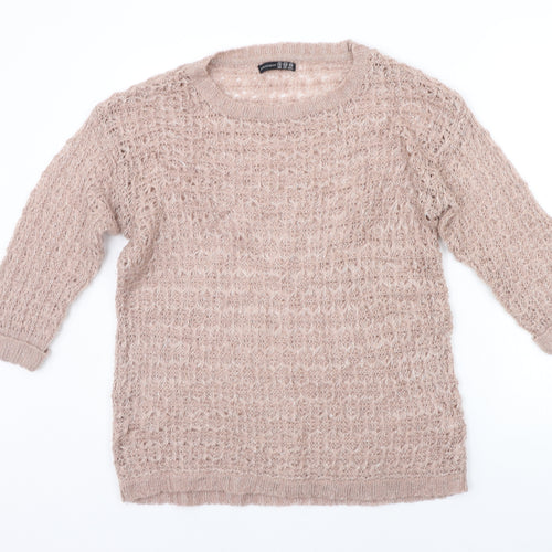 Atmosphere Womens Beige   Pullover Jumper Size 14