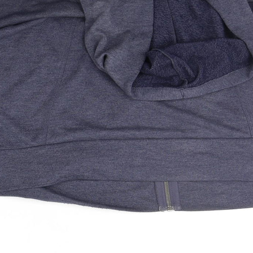 H&M Womens Blue   Full Zip Jumper Size M