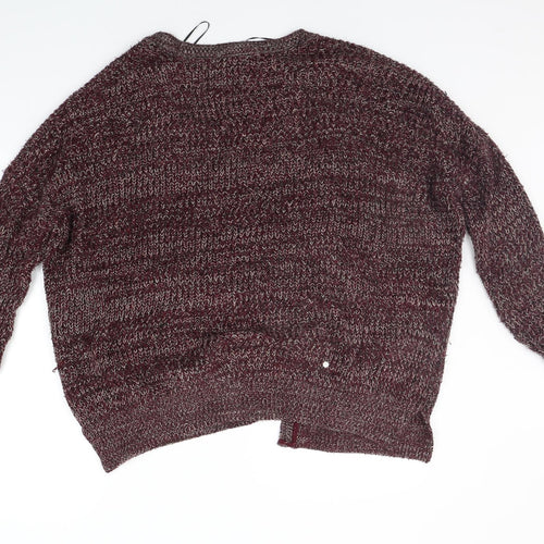 New Look Womens Purple   Cardigan Jumper Size 10