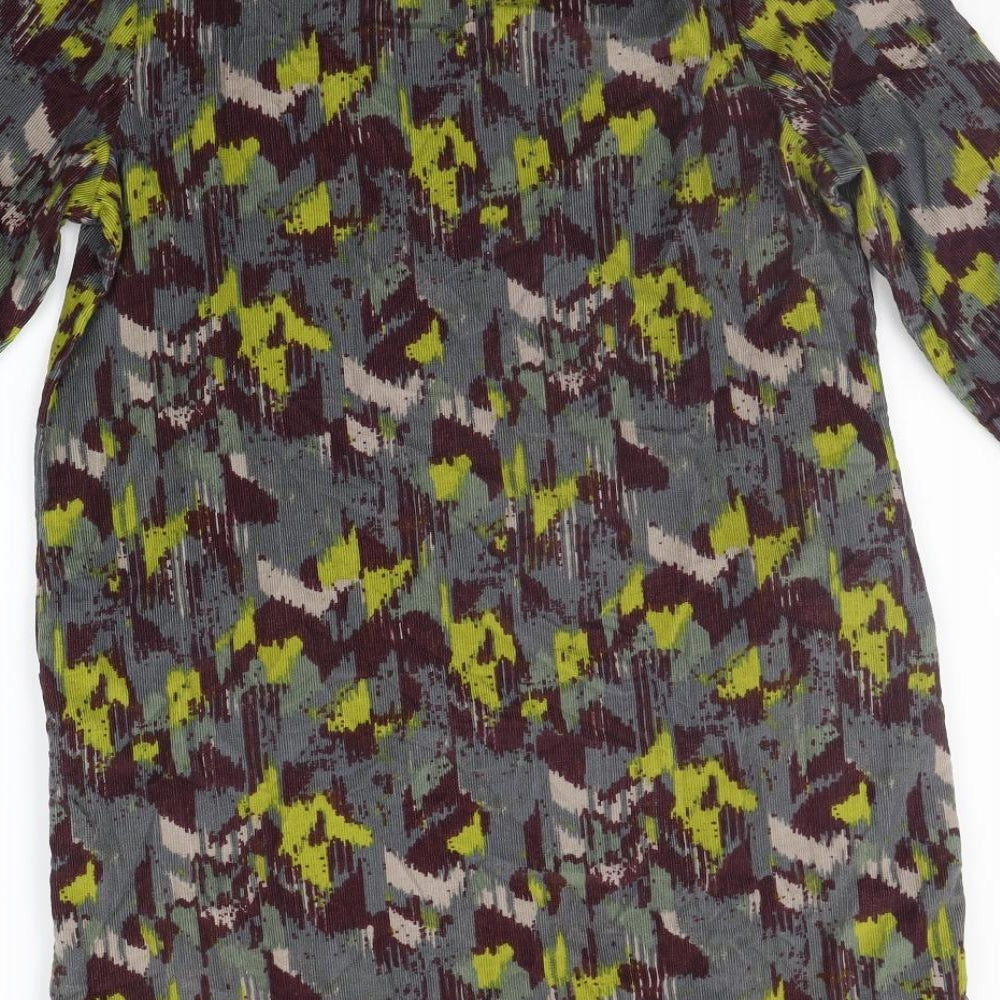 nomads Womens Green Geometric  Jumper Dress  Size 12
