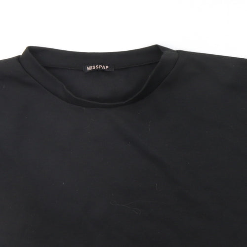 Misspap Womens Black   Camisole T-Shirt Size M