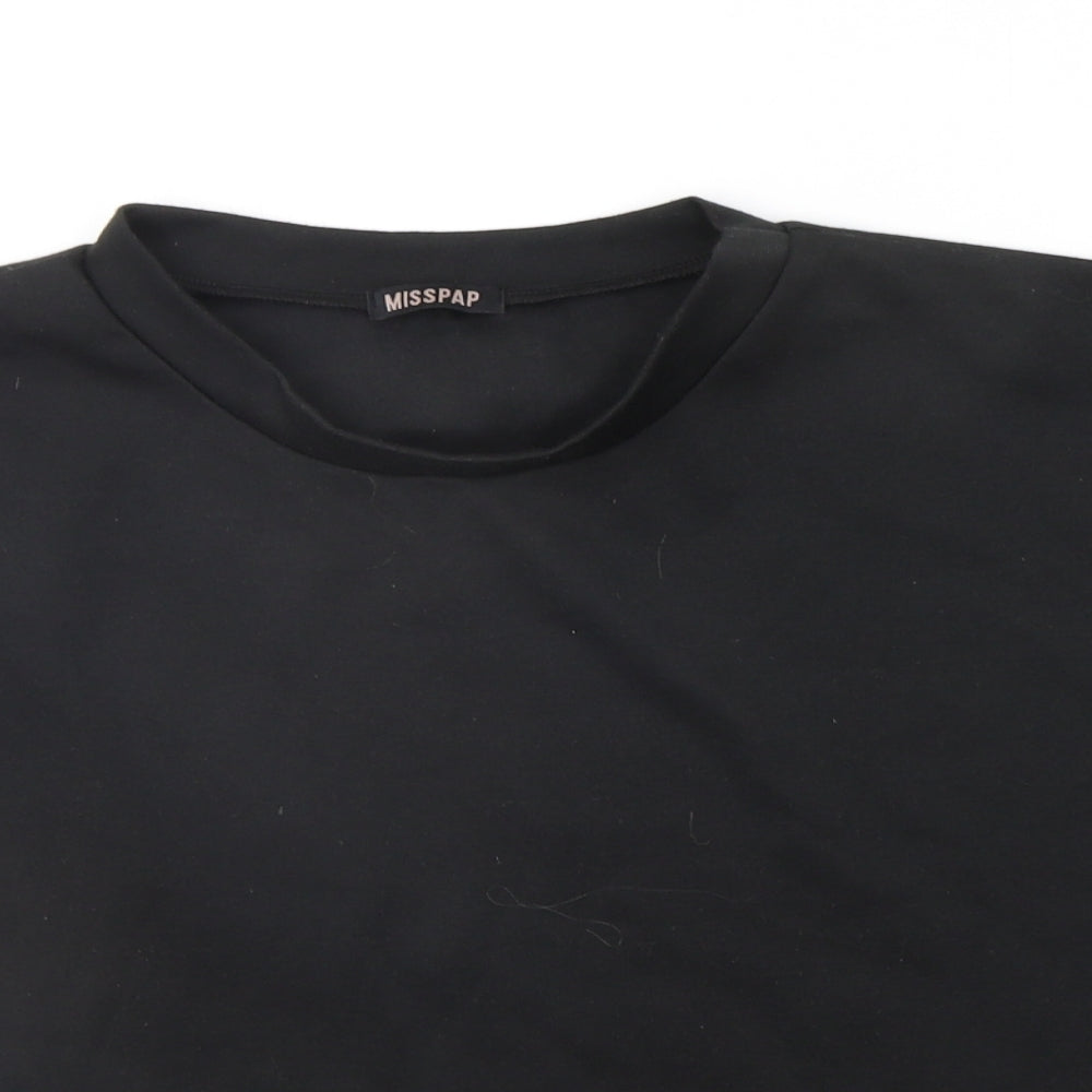 Misspap Womens Black   Camisole T-Shirt Size M