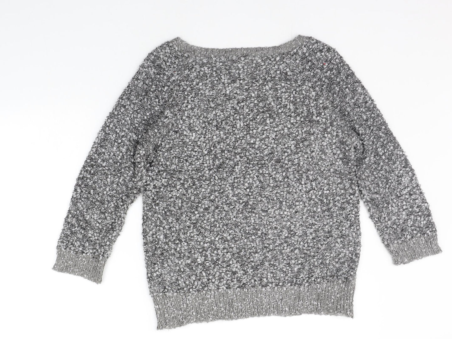 bm collection Womens Grey   Pullover Jumper Size S