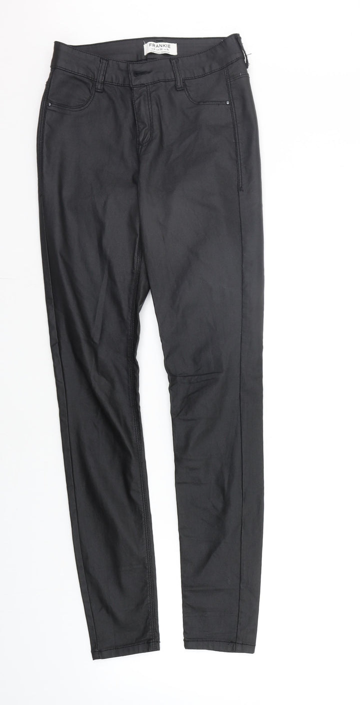Dorothy Perkins Womens Black Jegging Trousers Size 8 L29 in