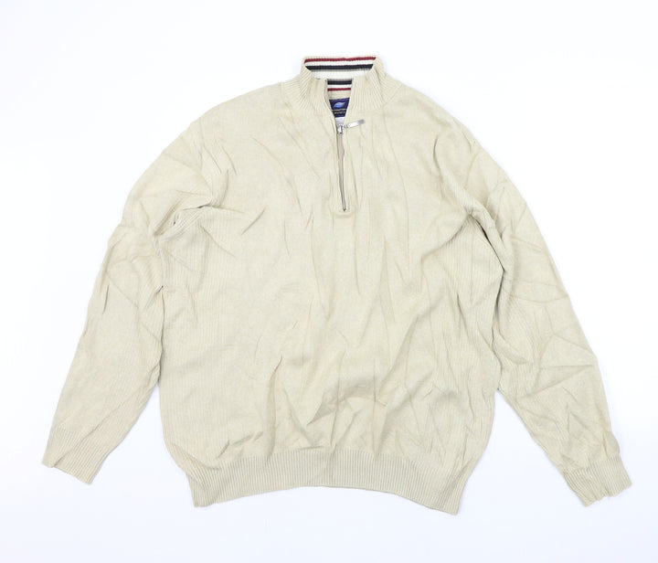 international waters Womens Beige Pullover Jumper Size L