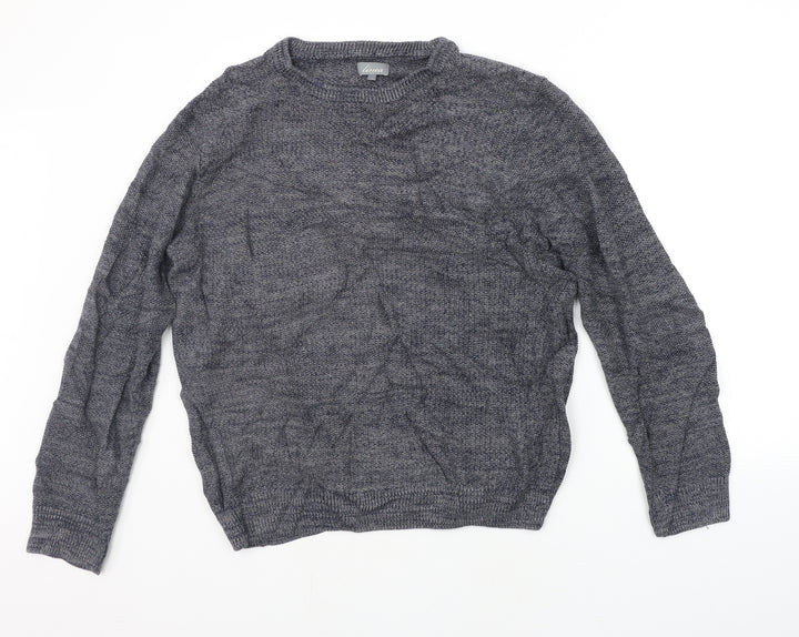 Linea Womens Grey Pullover Jumper Size L