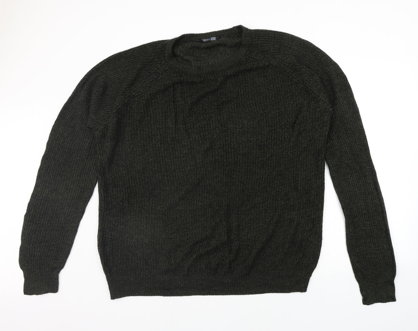 PEP&CO Womens Green   Pullover Jumper Size L