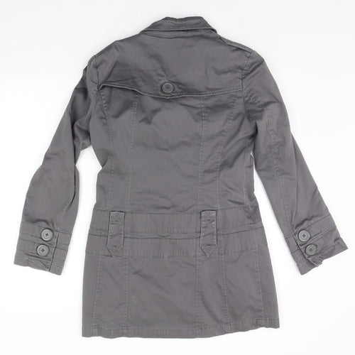 Frida G Womens Grey   Jacket Coat Size 10