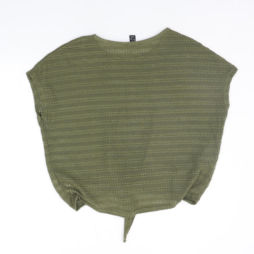 H&M Womens Green   Pullover Jumper Size M