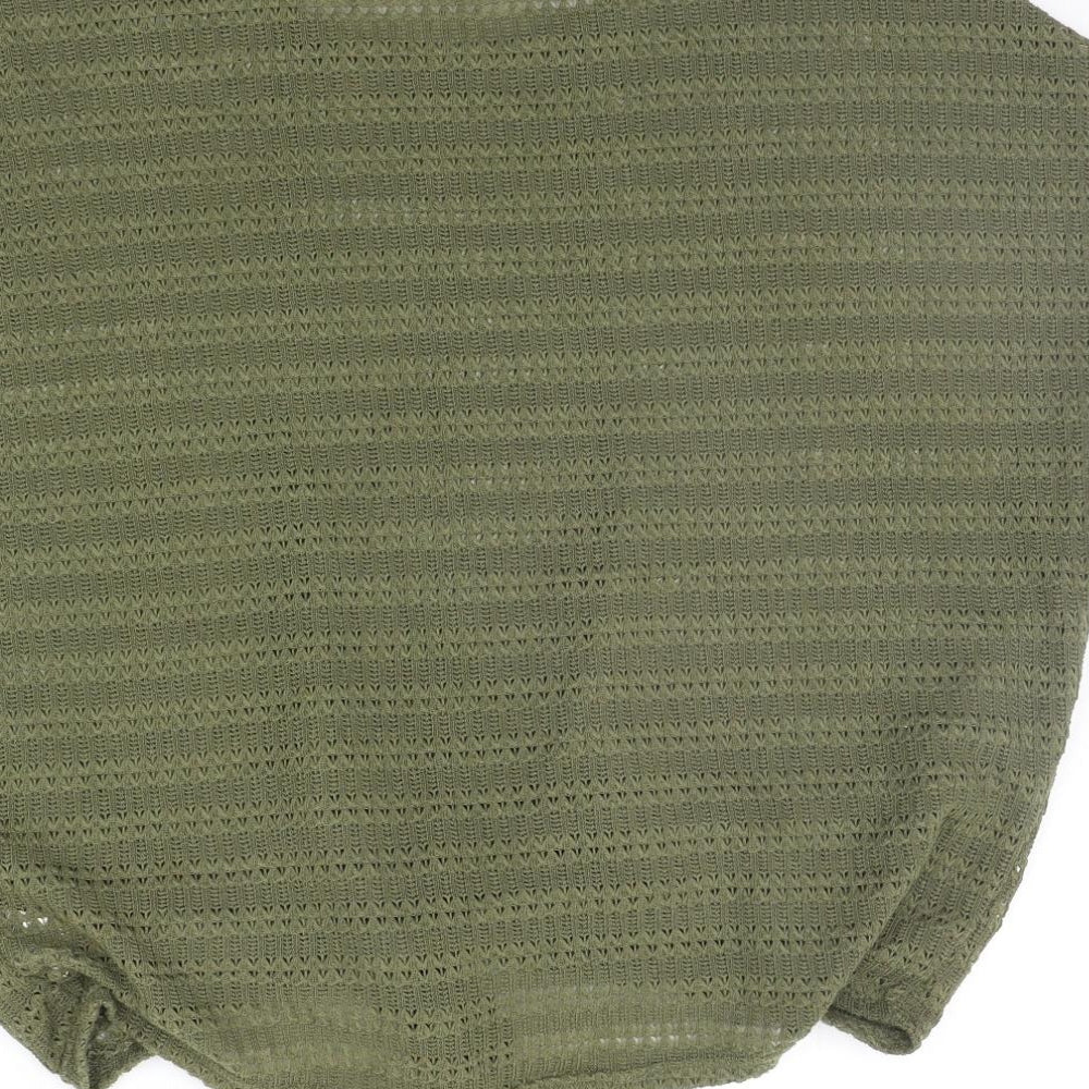 H&M Womens Green   Pullover Jumper Size M