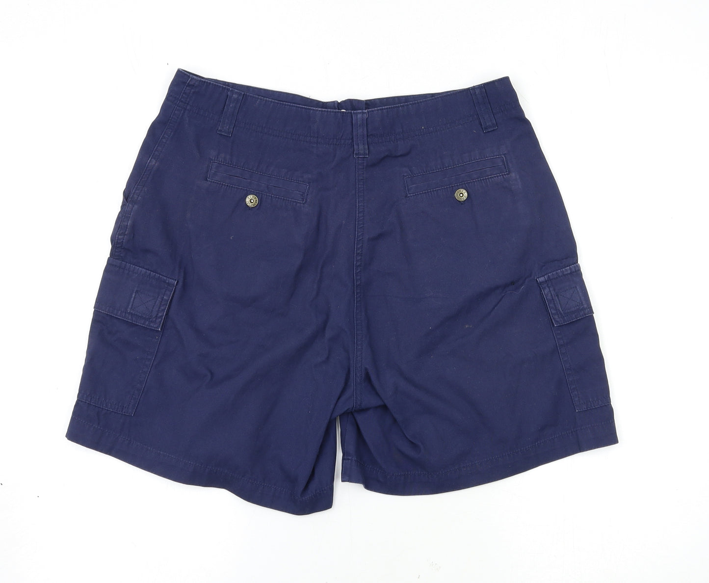 River Island Womens Blue   Chino Shorts Size 14