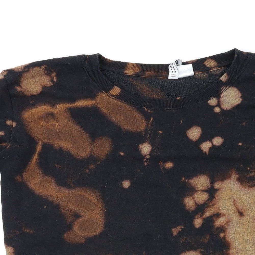 H&M Womens Multicoloured   Pullover Sweatshirt Size XS