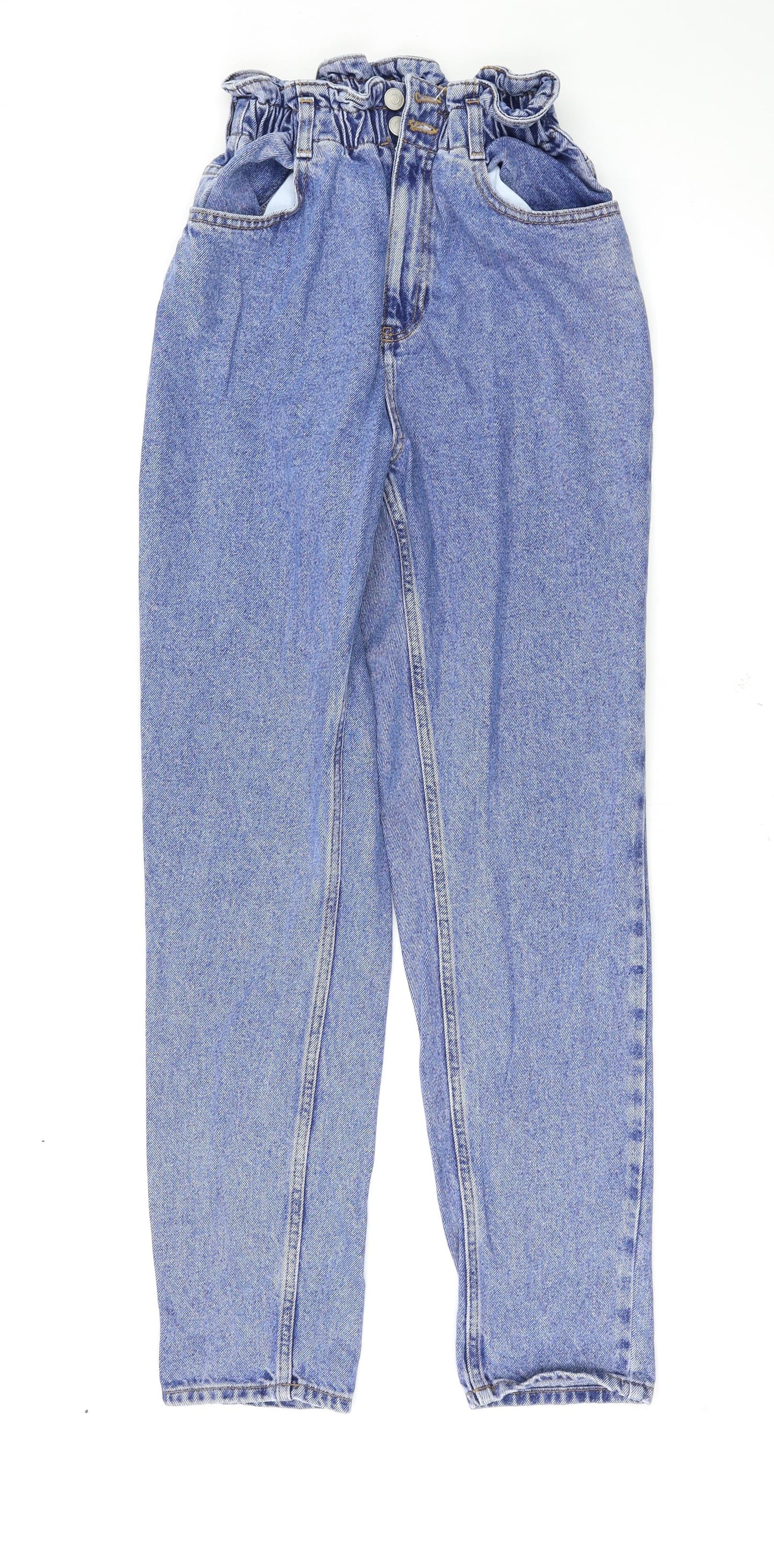 New Look Womens Blue   Mom Jeans Size 10 L30 in