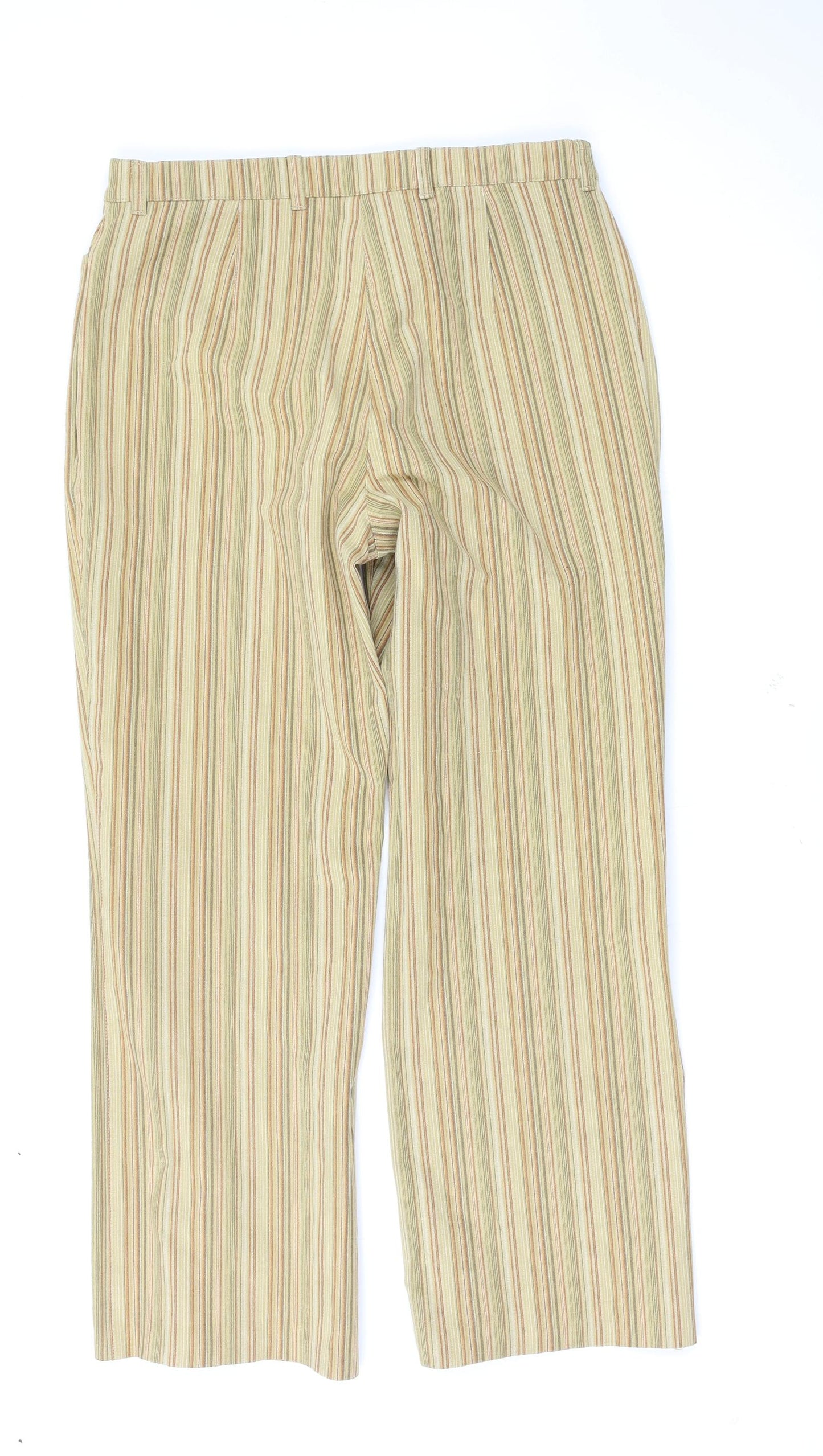 Preworn Womens Multicoloured Striped  Trousers  Size 31 in L27 in