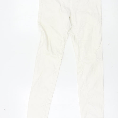 Astradivarius Womens White   Skinny Jeans Size 8 L27 in