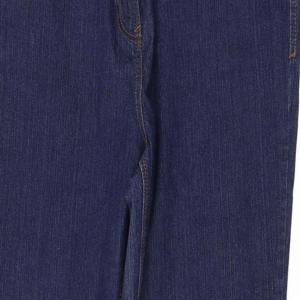 BHS Womens Blue   Bootcut Jeans Size 18 L30 in