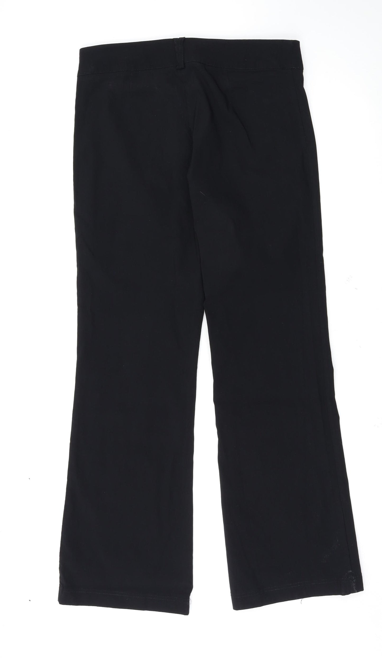Amranto Womens Black   Trousers  Size 16 L30.5 in