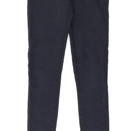 Denim & Co. Womens Black   Skinny Jeans Size 8 L29 in