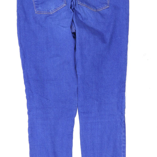 Dorothy Perkins Womens Blue   Skinny Jeans Size 14 L29 in