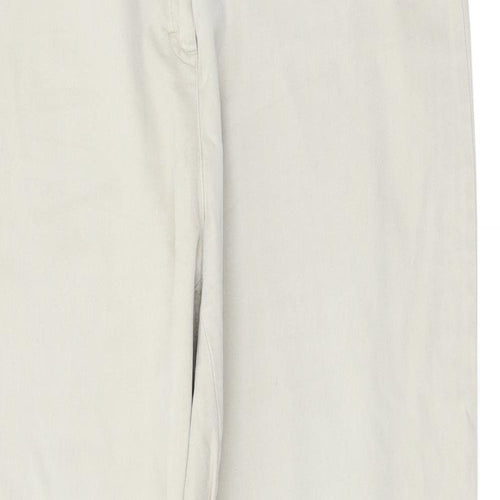 Marks and Spencer Womens Beige   Trousers  Size 14 L30 in