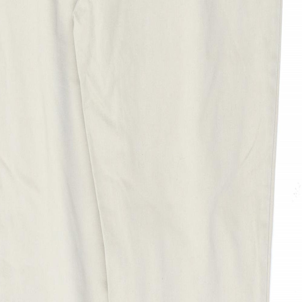 Marks and Spencer Womens Beige   Trousers  Size 14 L30 in