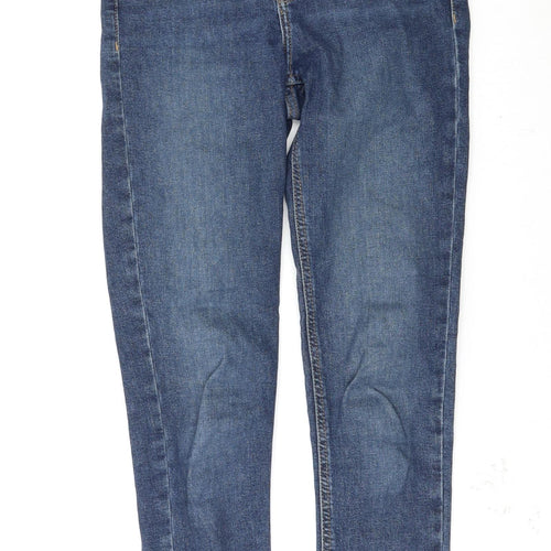 Topshop Womens Blue   Skinny Jeans Size 25 L32 in
