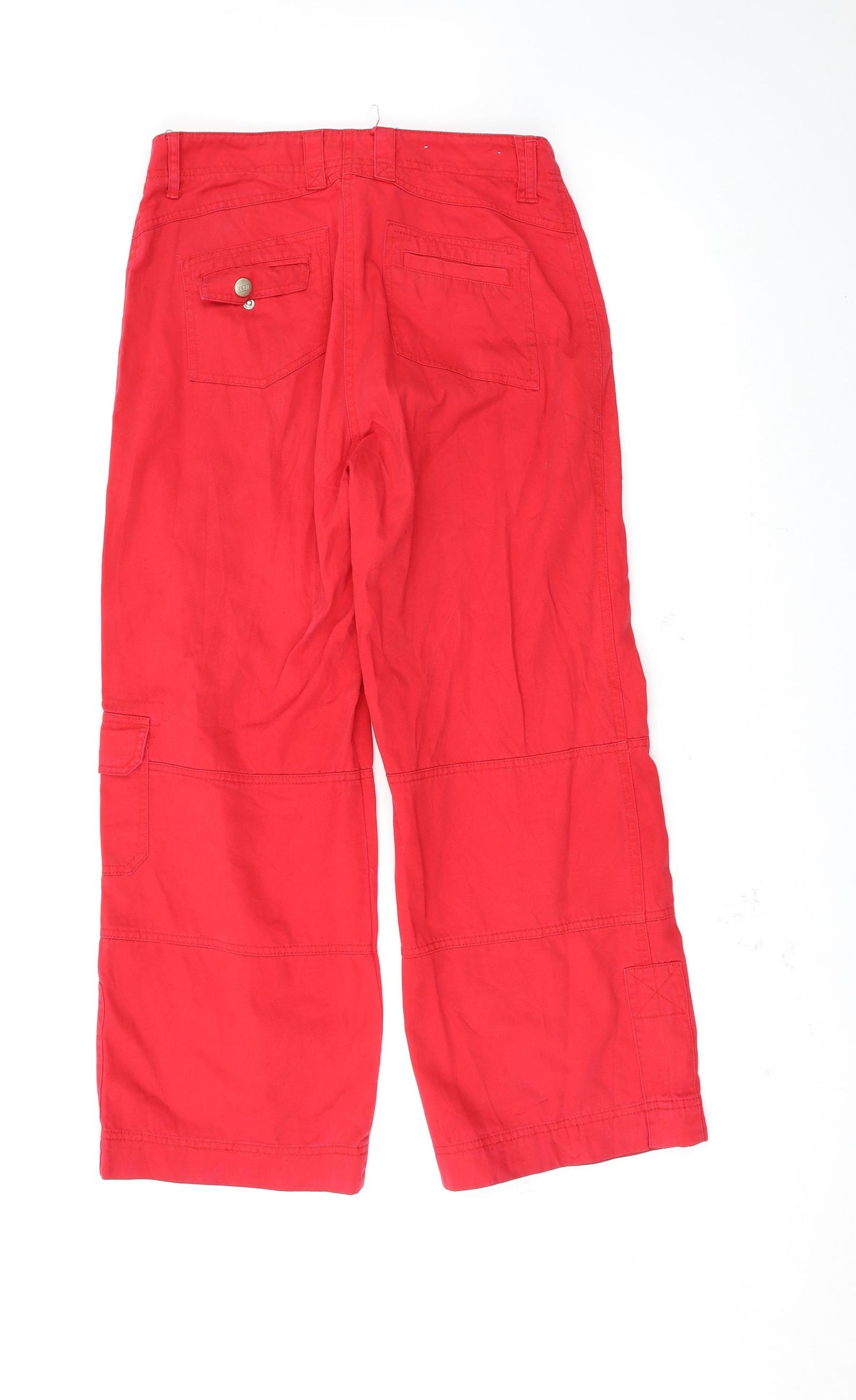 Cecil Womens Red   Trousers  Size 30 L26 in