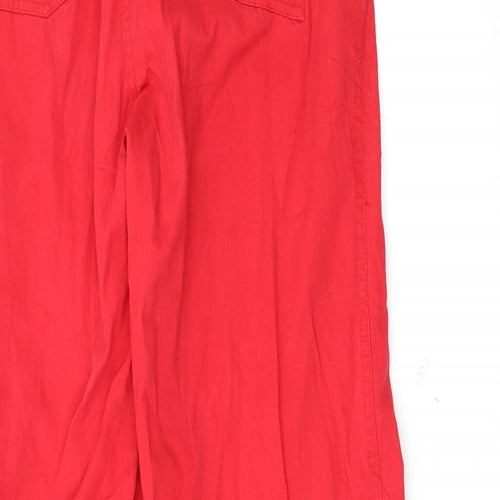 Cecil Womens Red   Trousers  Size 30 L26 in