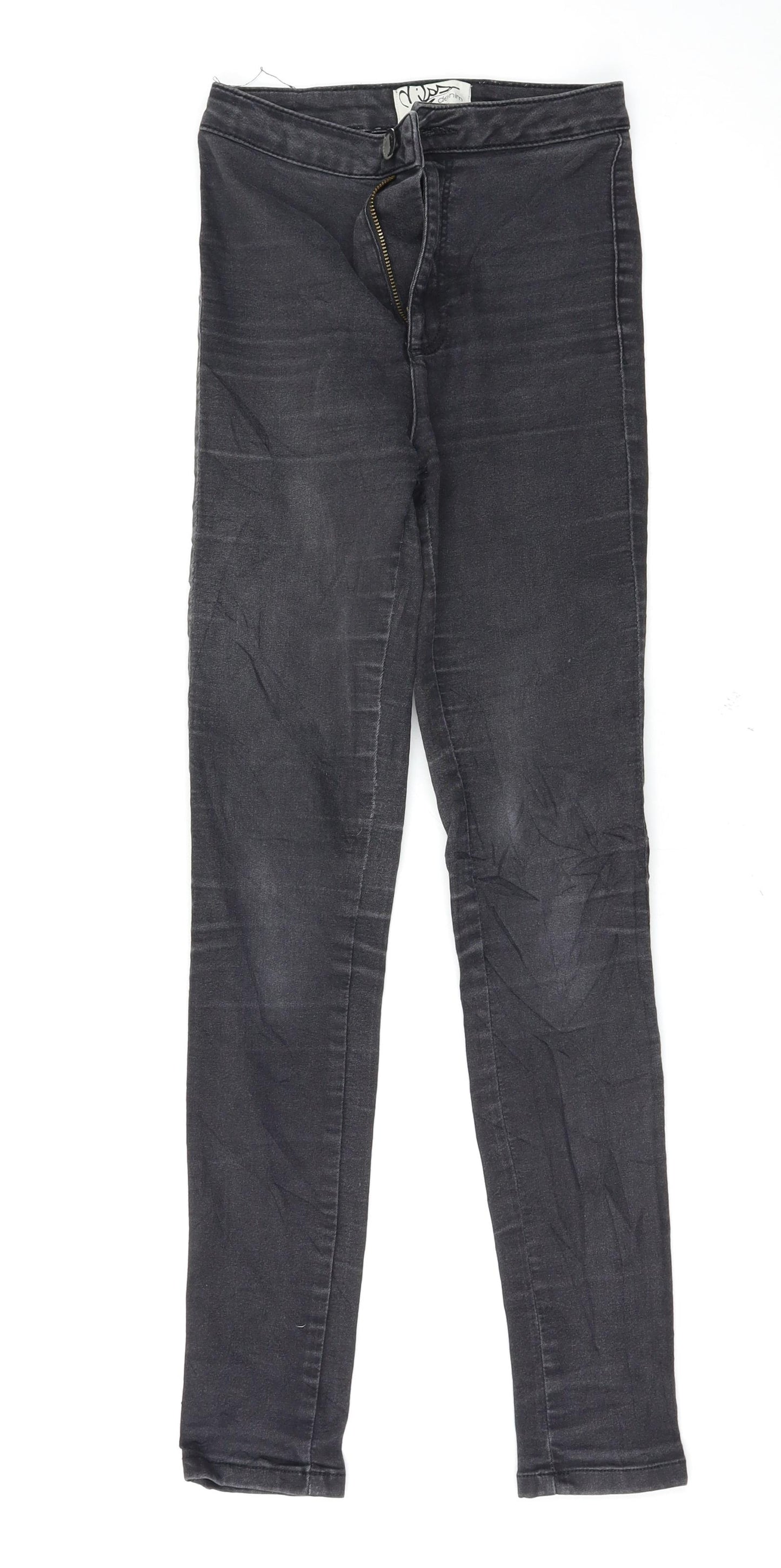 Miss Selfridge Womens Black   Skinny Jeans Size 4 L27 in