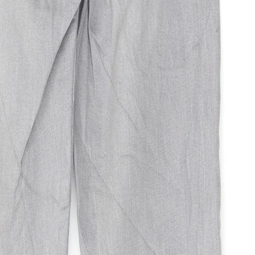 Denim & Co. Womens Grey   Skinny Jeans Size 6 L27 in