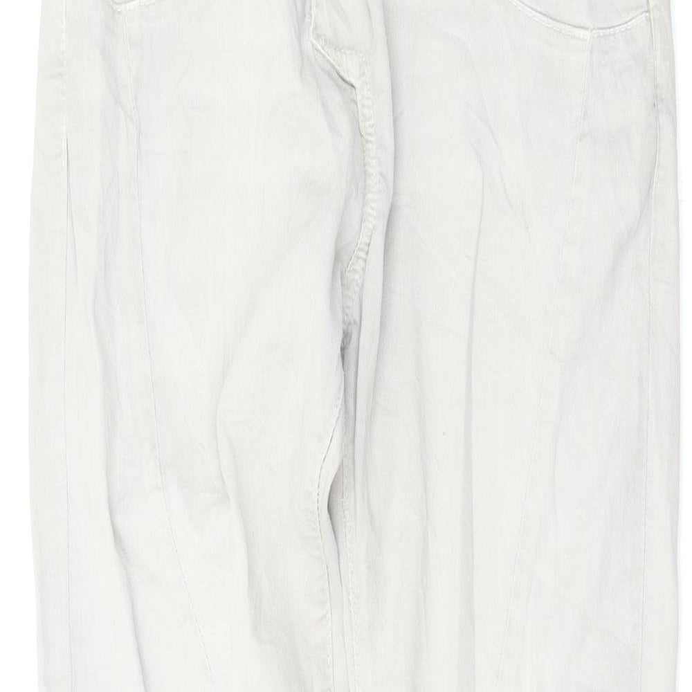 Preworn Womens Grey   Skinny Jeans Size 28 L28.5 in