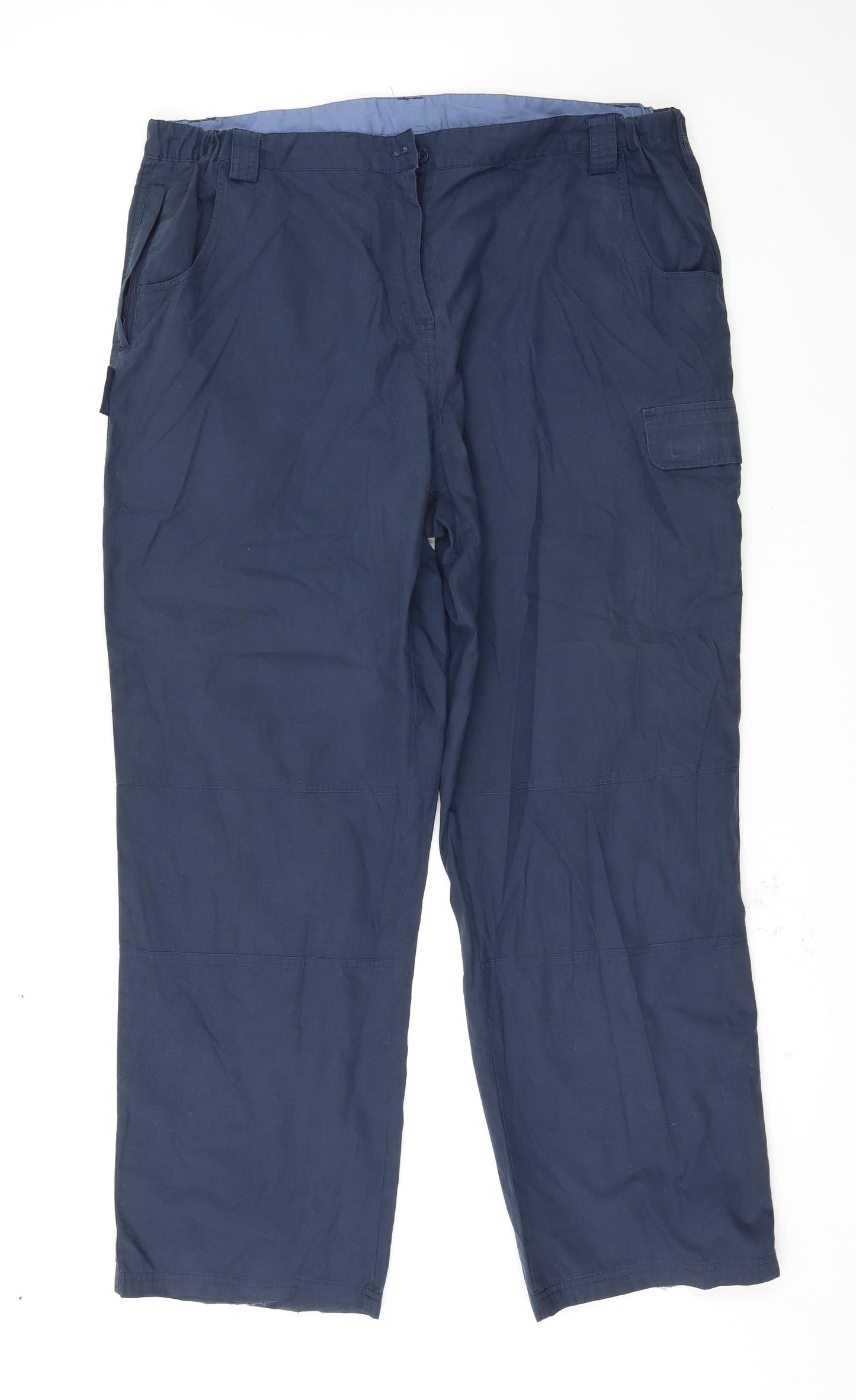 Mountain Warehouse Womens Blue   Trousers  Size 20 L31 in