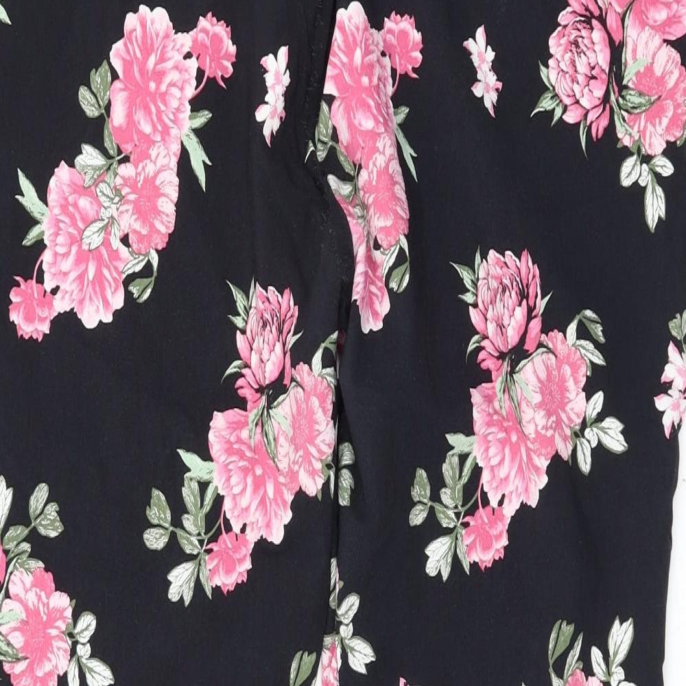 capsule Womens Multicoloured Floral  Trousers  Size 26 L26 in
