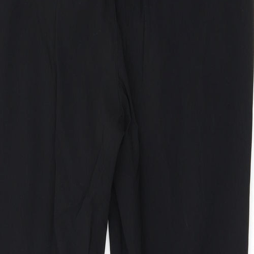 ASOS Womens Black   Trousers  Size 14 L27 in