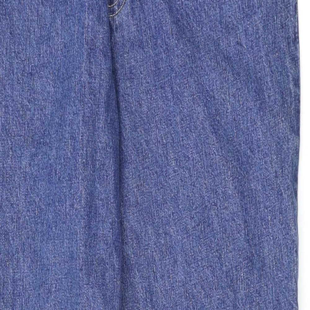 Western Trading Womens Blue   Straight Jeans Size 12 L29 in