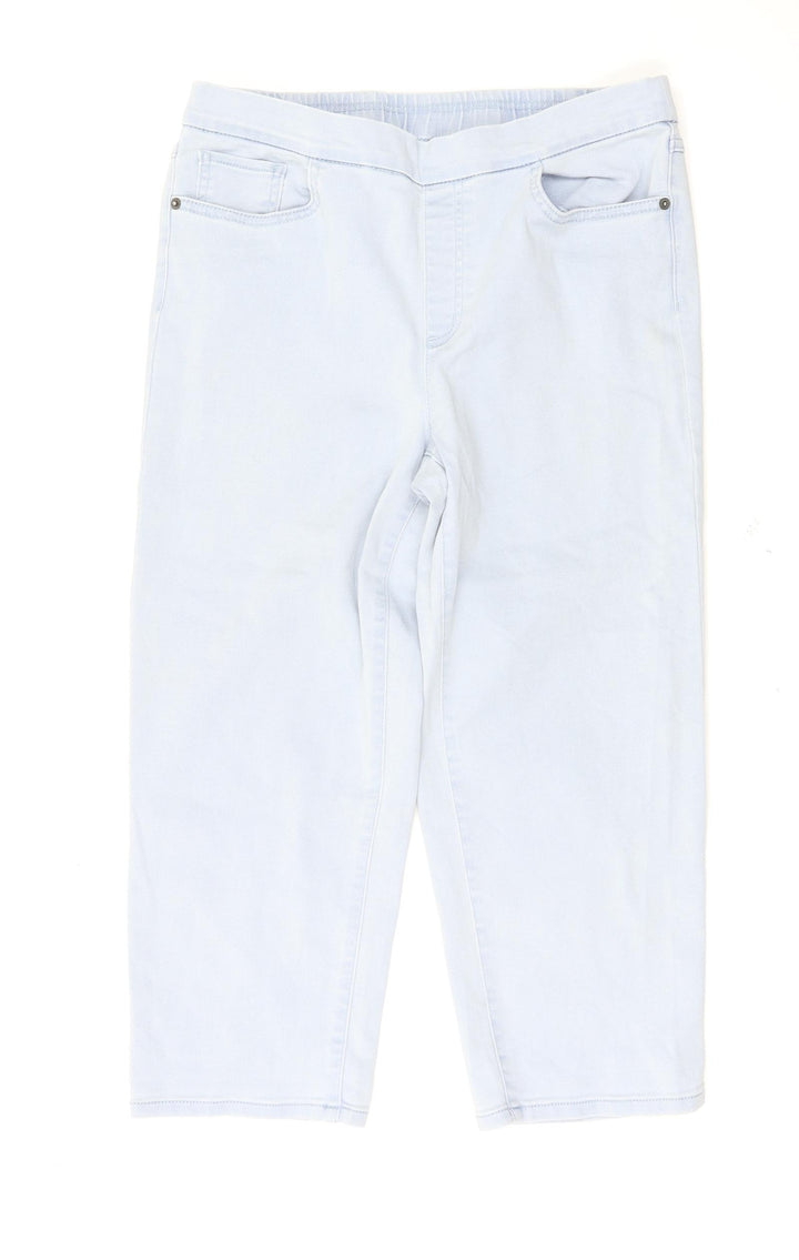 D&Co. Womens Blue   Jegging Jeans Size 12 L21 in