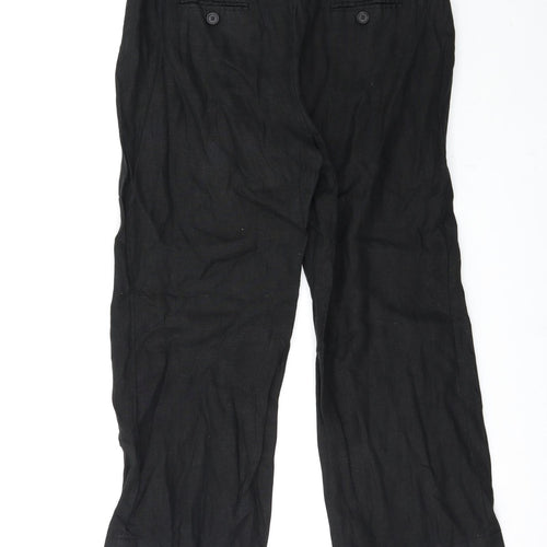Laura Ashley  Womens Black   Trousers  Size 16 L27 in