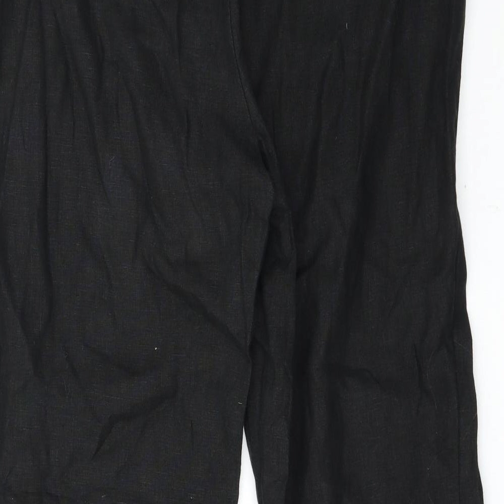 Laura Ashley  Womens Black   Trousers  Size 16 L27 in