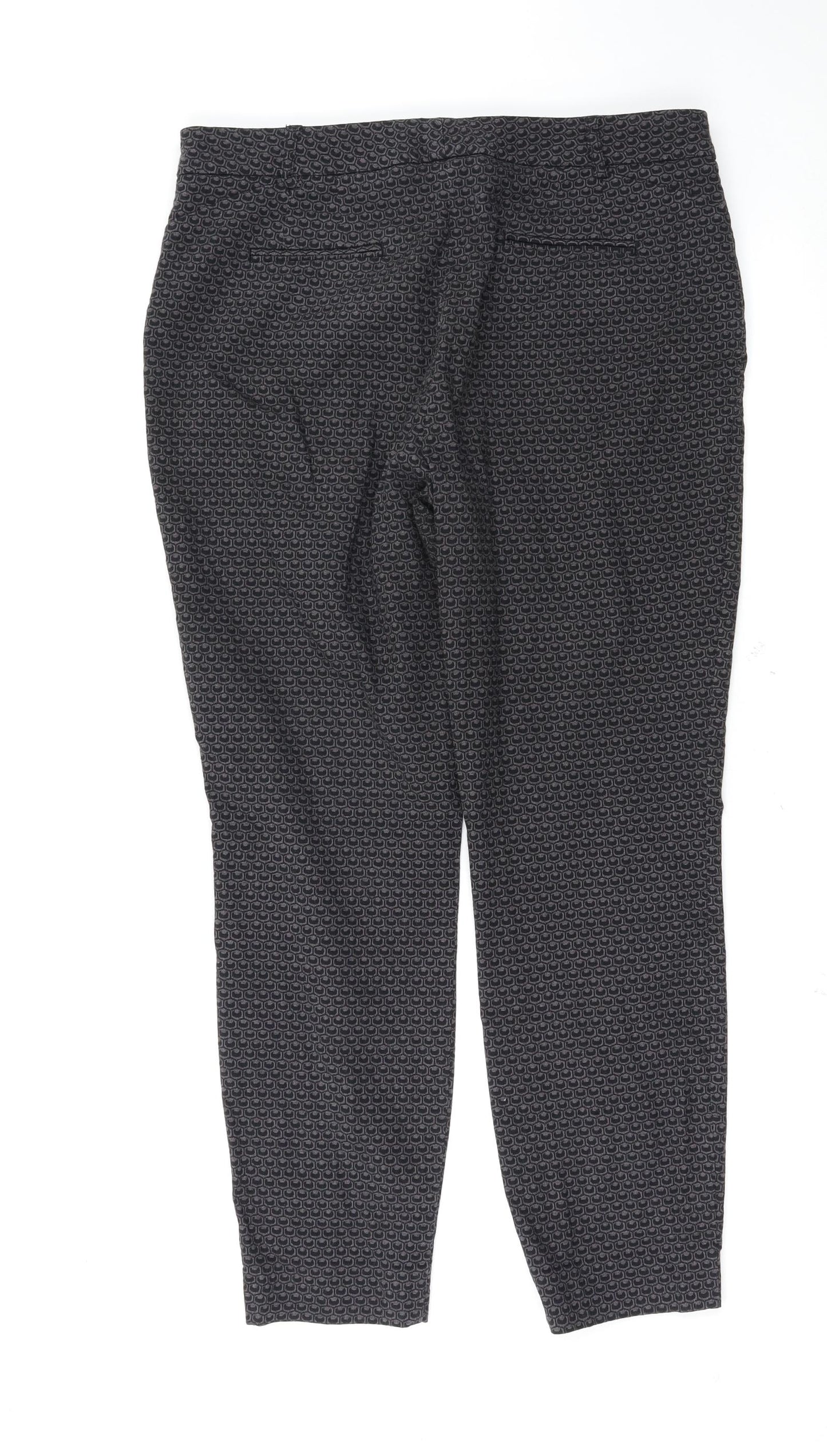Phase Eight Womens Black   Trousers  Size 16 L28 in