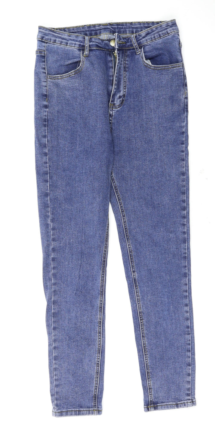 SheIn Womens Blue Skinny Jeans Size M L26 in