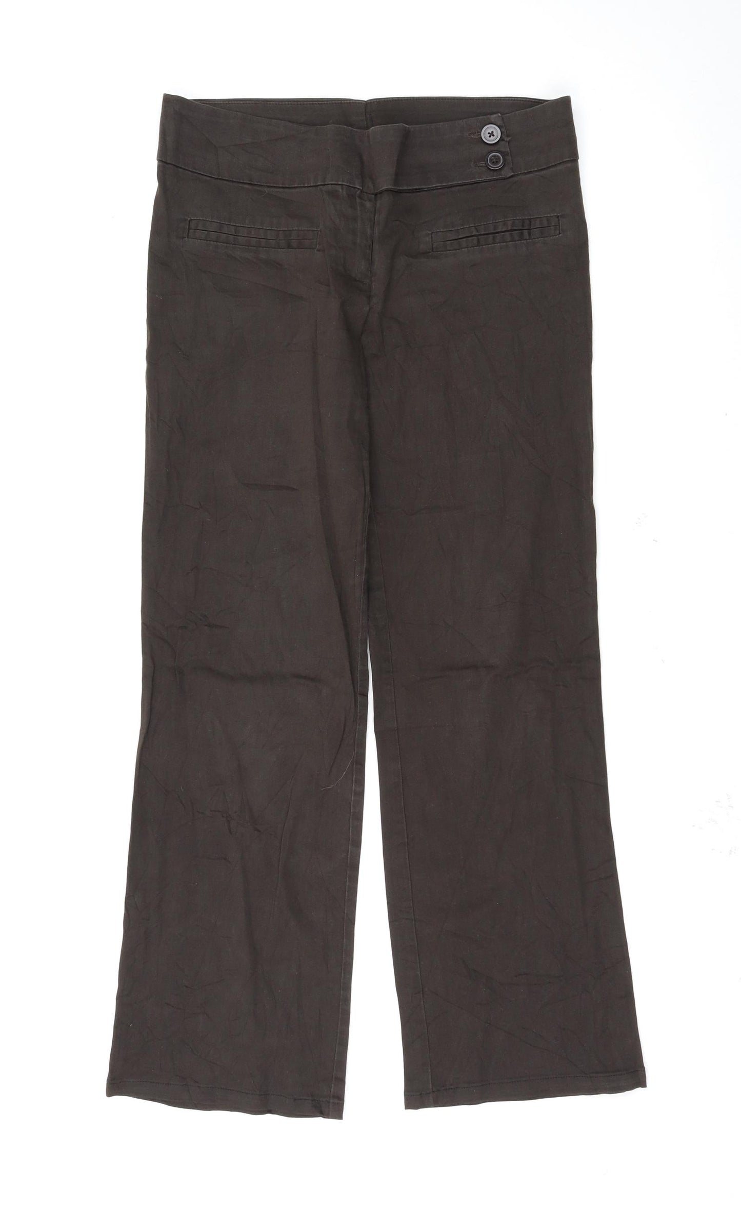 Preworn Womens Brown   Trousers  Size 32 L27 in