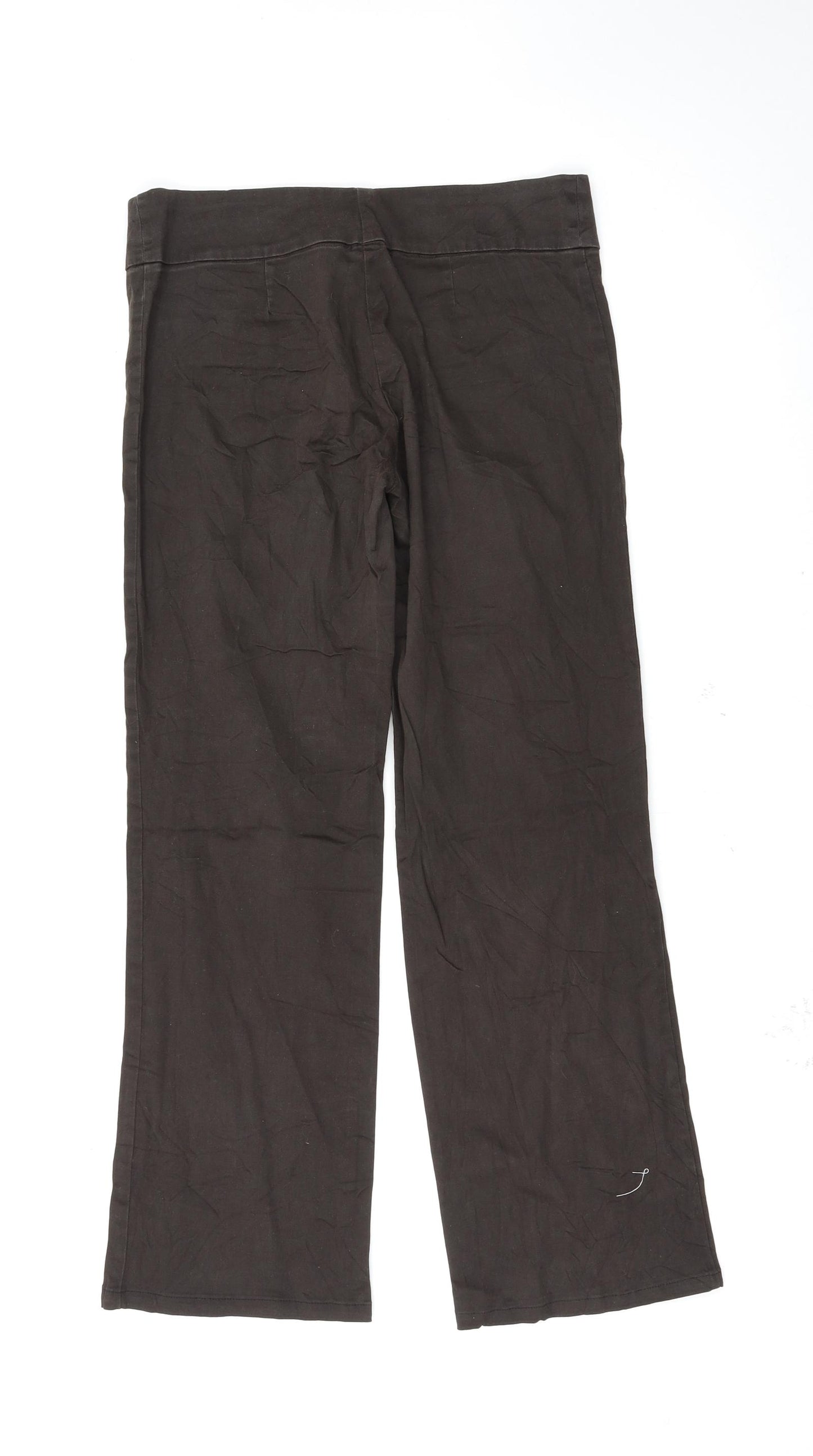 Preworn Womens Brown   Trousers  Size 32 L27 in